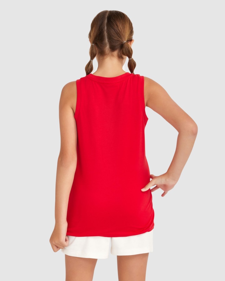 Fila Kid's Parker Tank Red