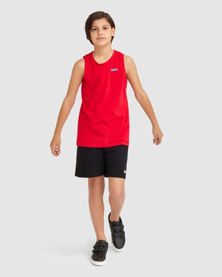 Fila Kid's Parker Tank Red