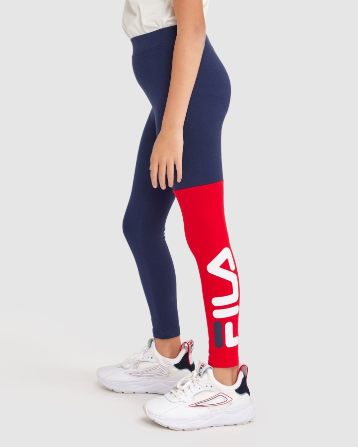 Fila New Navy Girl's Lana Tights