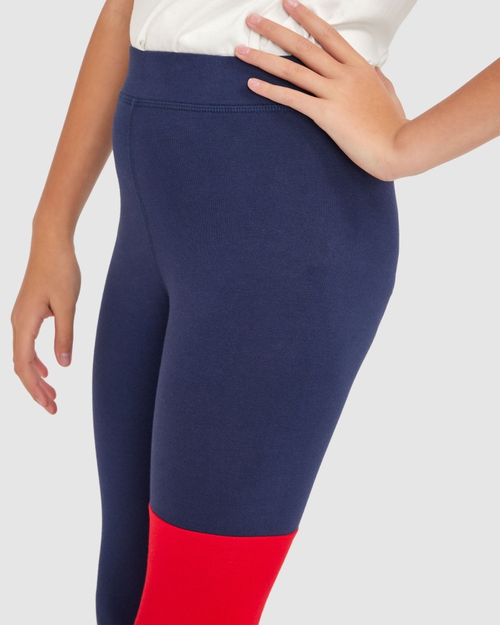 Fila New Navy Girl's Lana Tights
