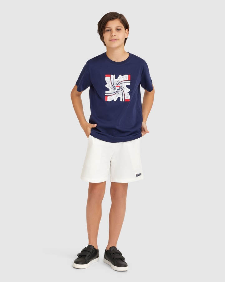 Boy's Ryan Tee New Navy Fila