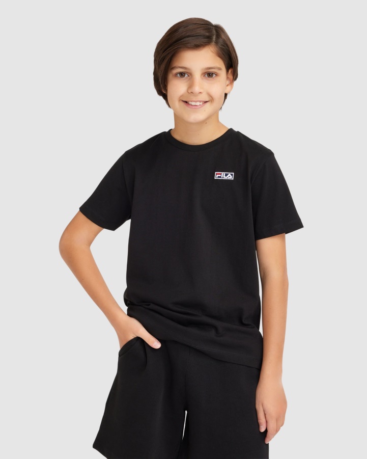 Fila Kid's Parker Tee Black