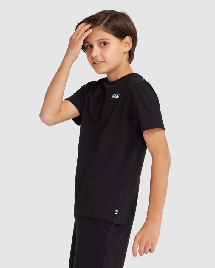 Fila Kid's Parker Tee Black