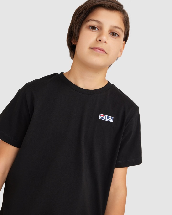 Fila Kid's Parker Tee Black