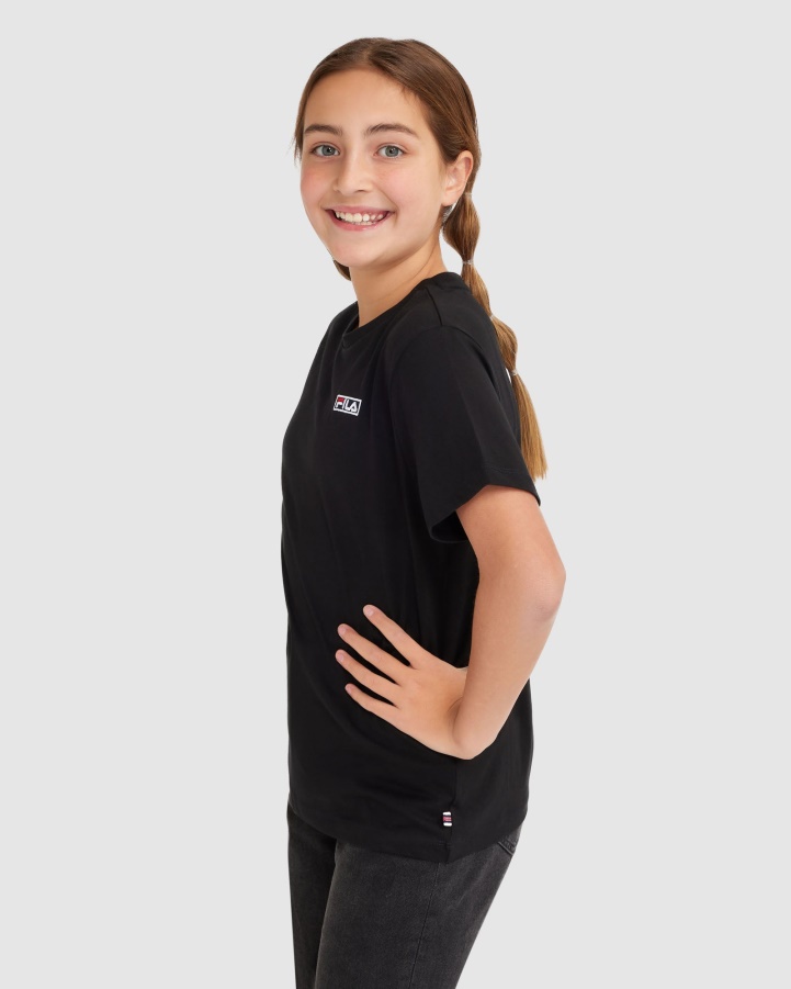Fila Kid's Parker Tee Black