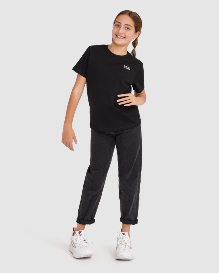 Fila Kid's Parker Tee Black