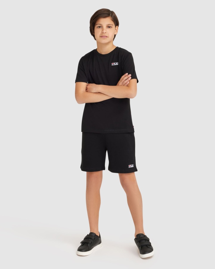 Fila Kid's Parker Tee Black