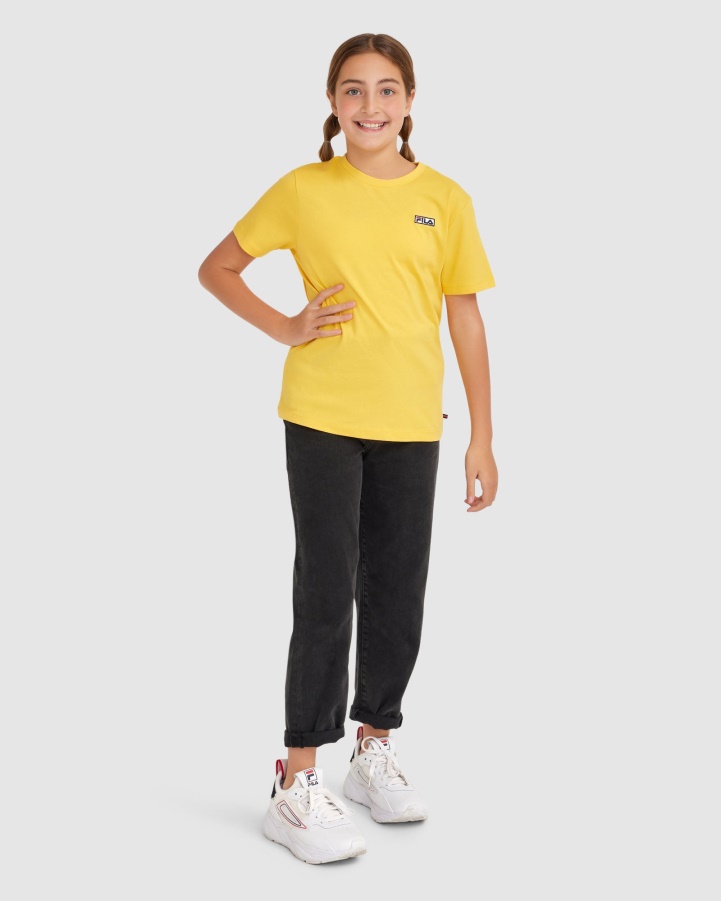 Kid's Parker Tee Fila Daffodil