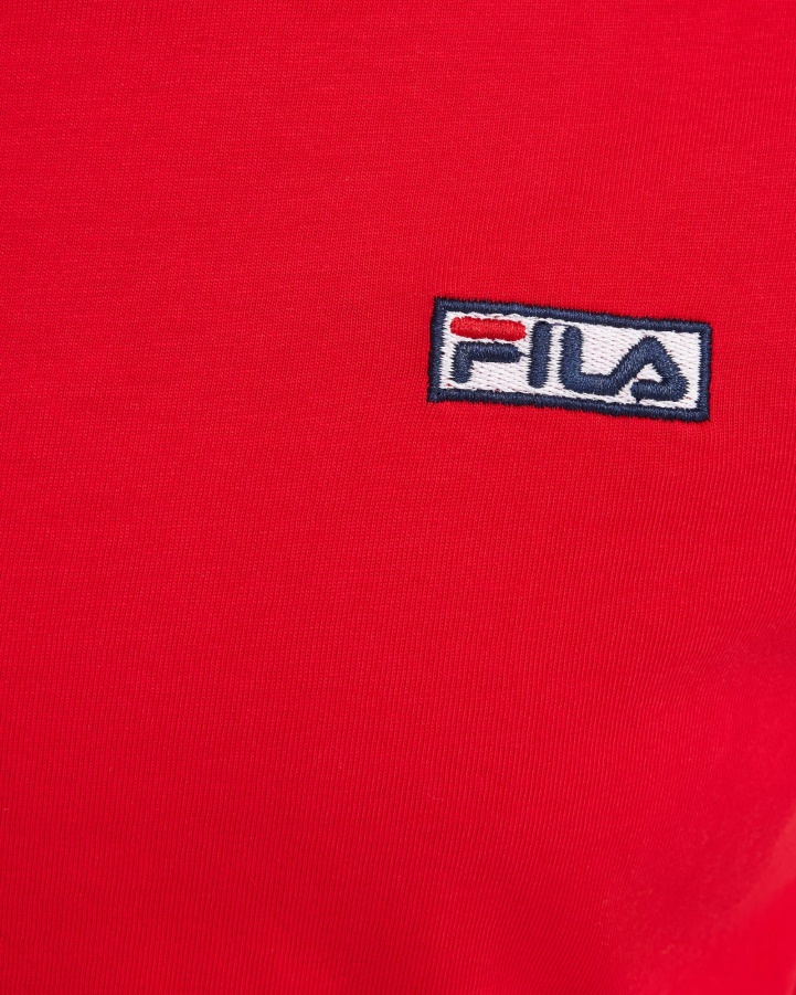 Red Fila Kid's Parker Tee