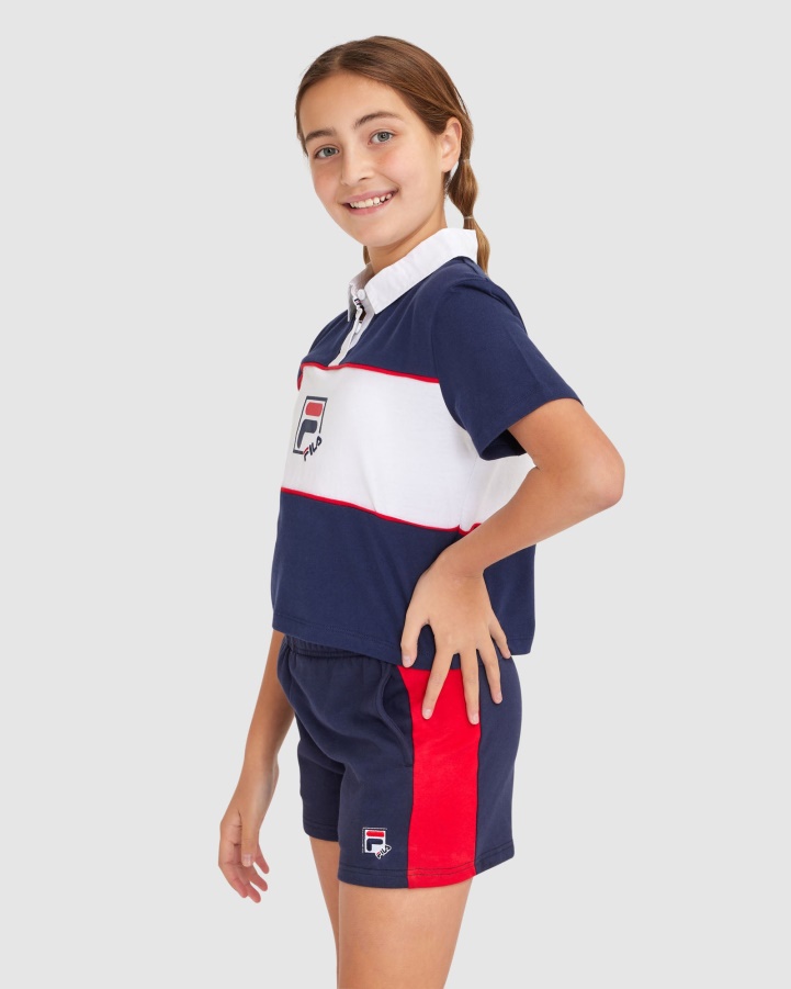 Fila New Navy Girl's Lana Polo