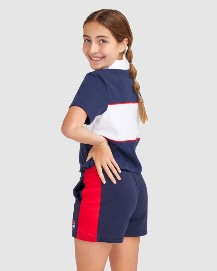Fila New Navy Girl's Lana Polo
