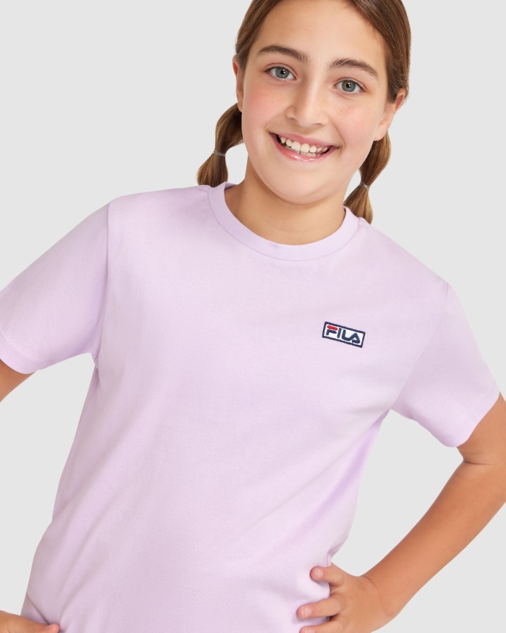 Kid's Parker Tee Orchid Fila