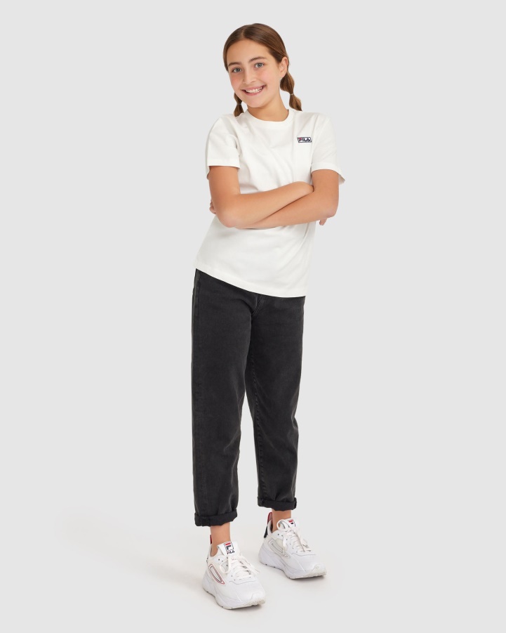 Fila Kid's Parker Tee White