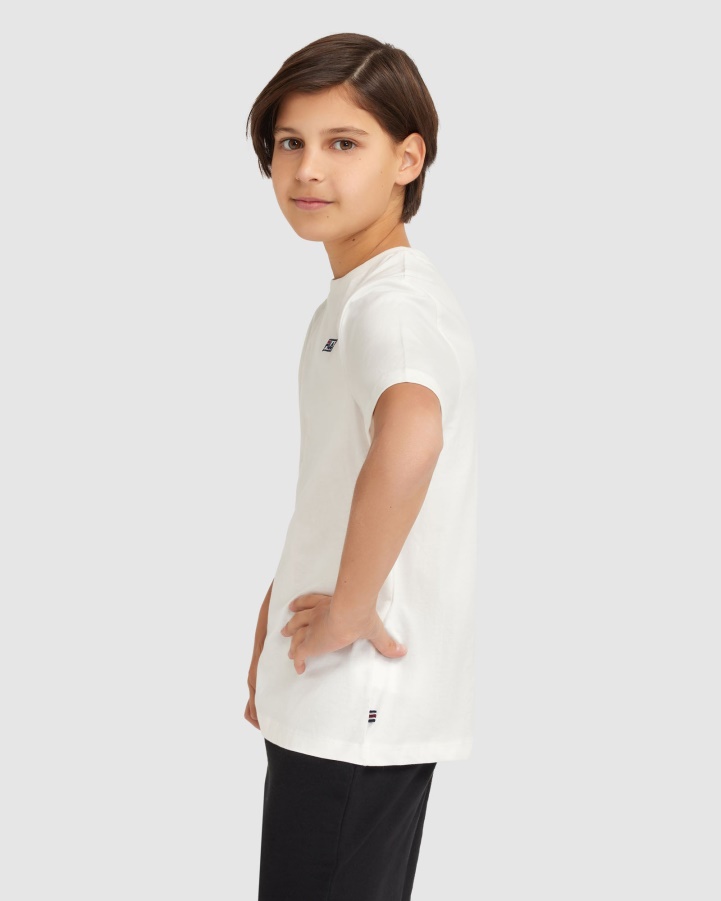Fila Kid's Parker Tee White