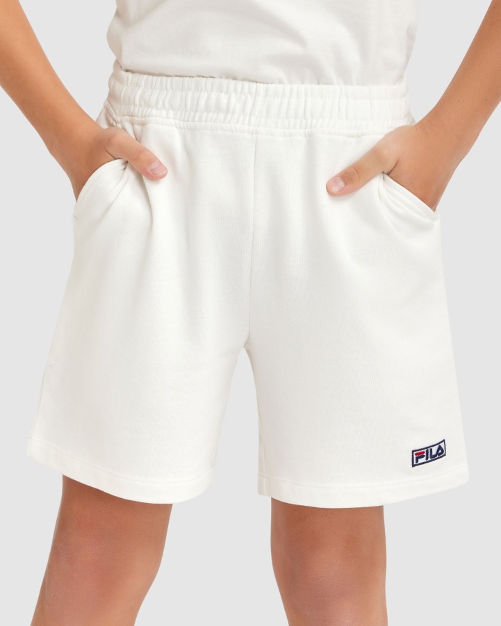 Kid's Parker Short Fila White