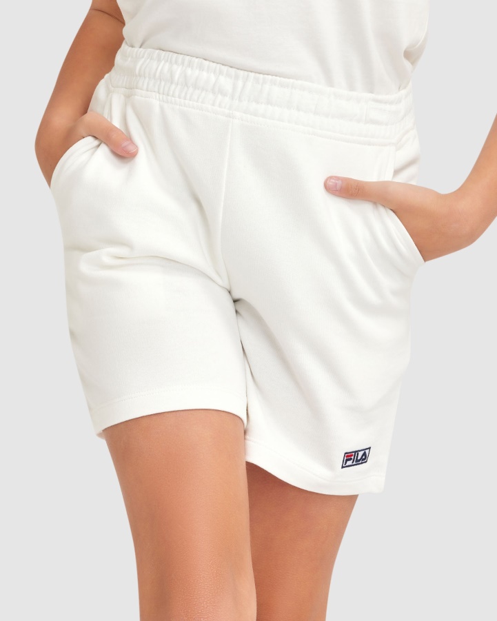 Kid's Parker Short Fila White