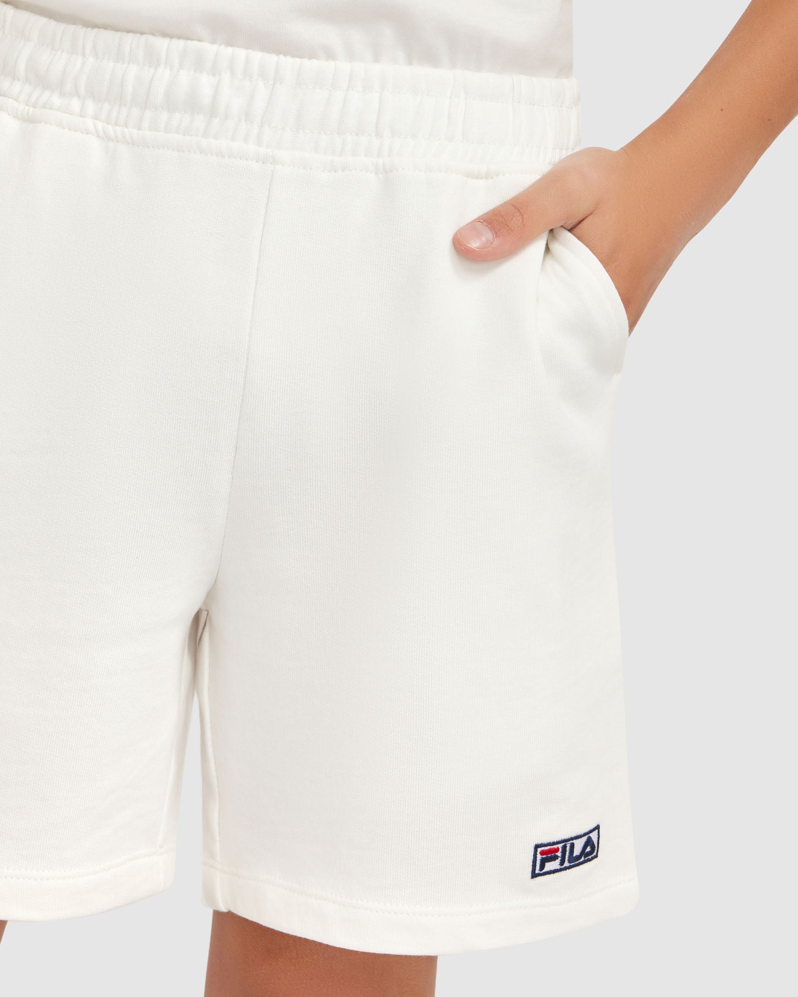 Kid's Parker Short Fila White