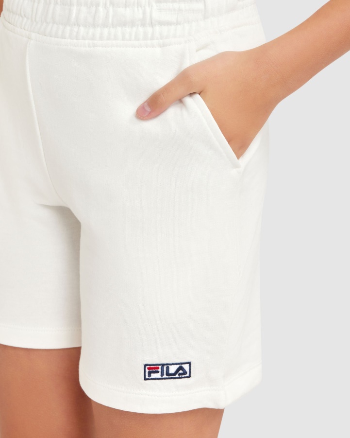 Kid's Parker Short Fila White