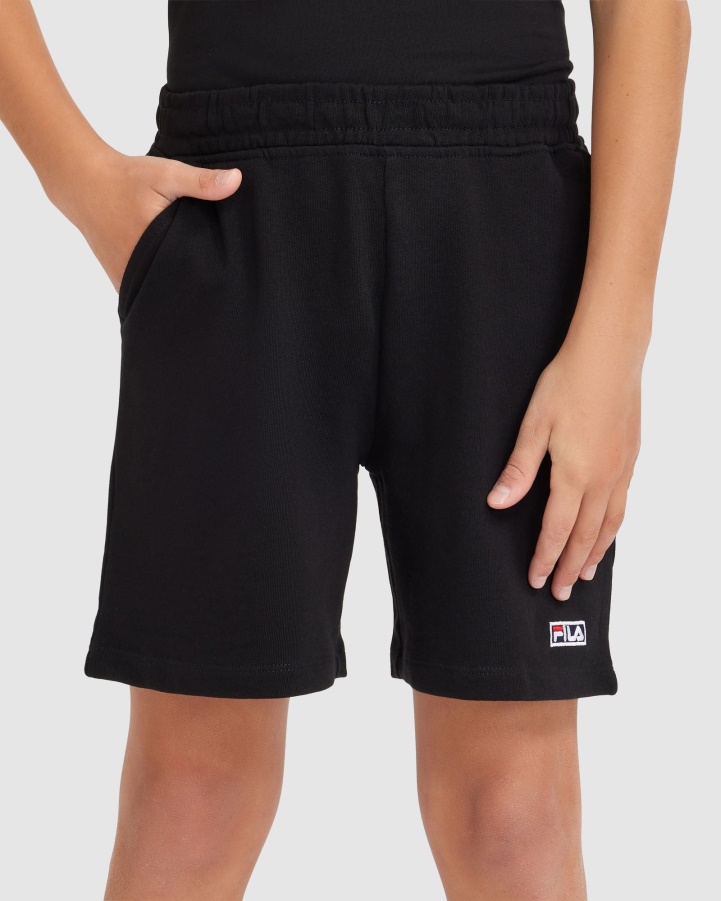 Black Fila Kid's Parker Short