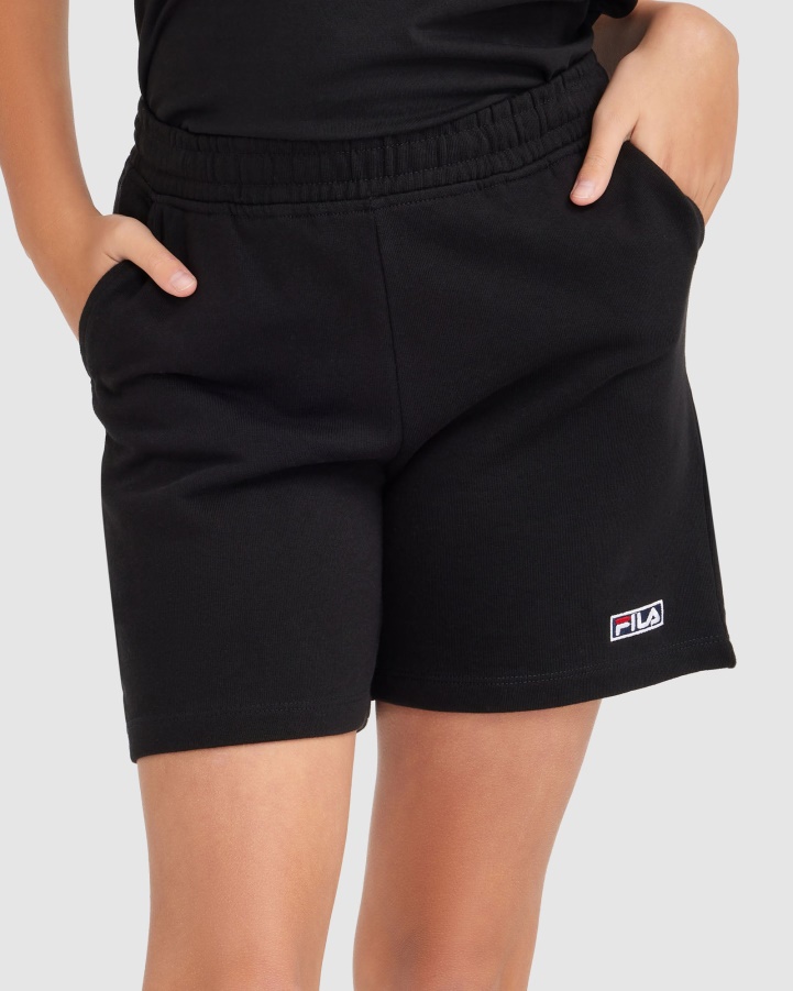 Black Fila Kid's Parker Short