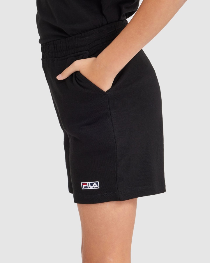 Black Fila Kid's Parker Short