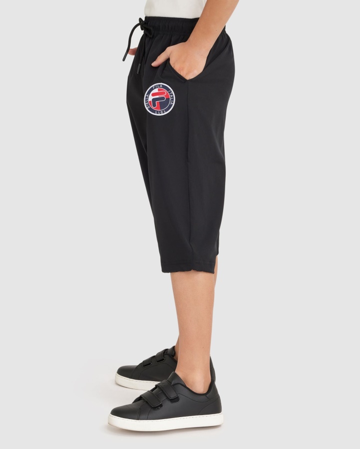 Black Boy's Ryan 3/4 Pant Fila