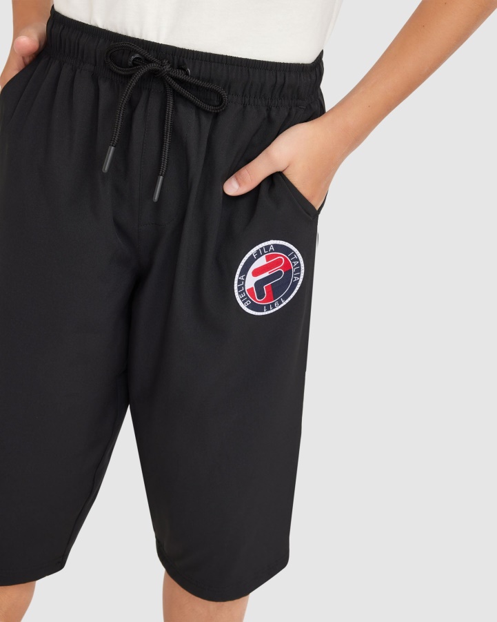 Black Boy's Ryan 3/4 Pant Fila