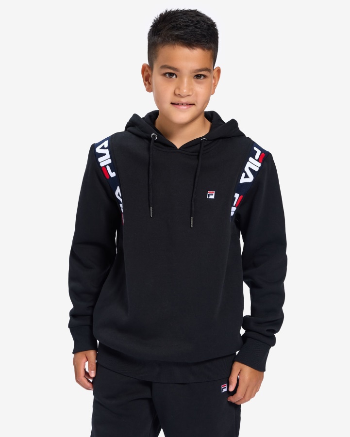 Fila Black Kid's Badge 2.0 Hood