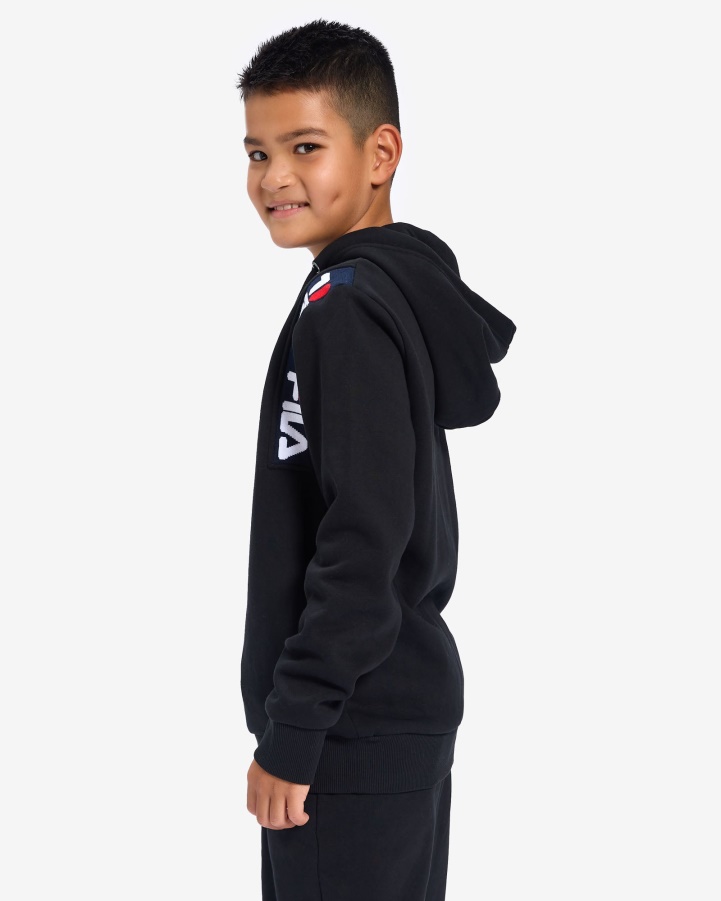 Fila Black Kid's Badge 2.0 Hood