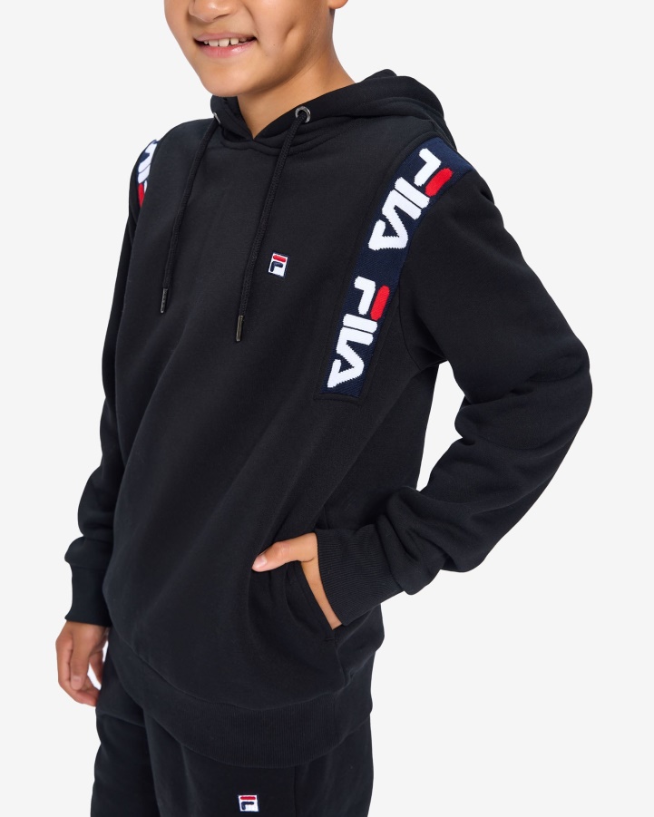 Fila Black Kid's Badge 2.0 Hood