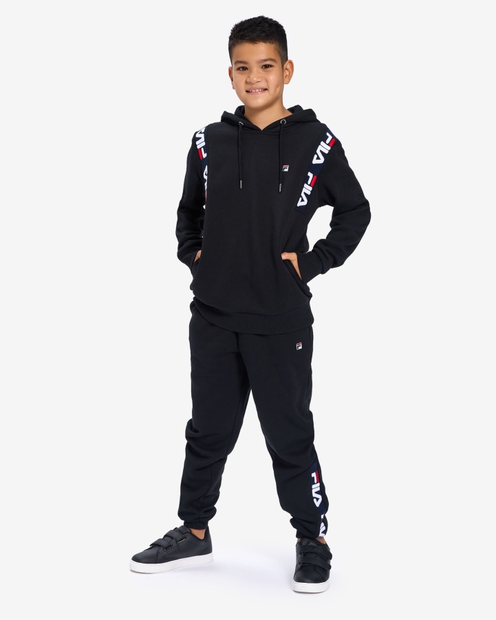 Fila Black Kid's Badge 2.0 Hood