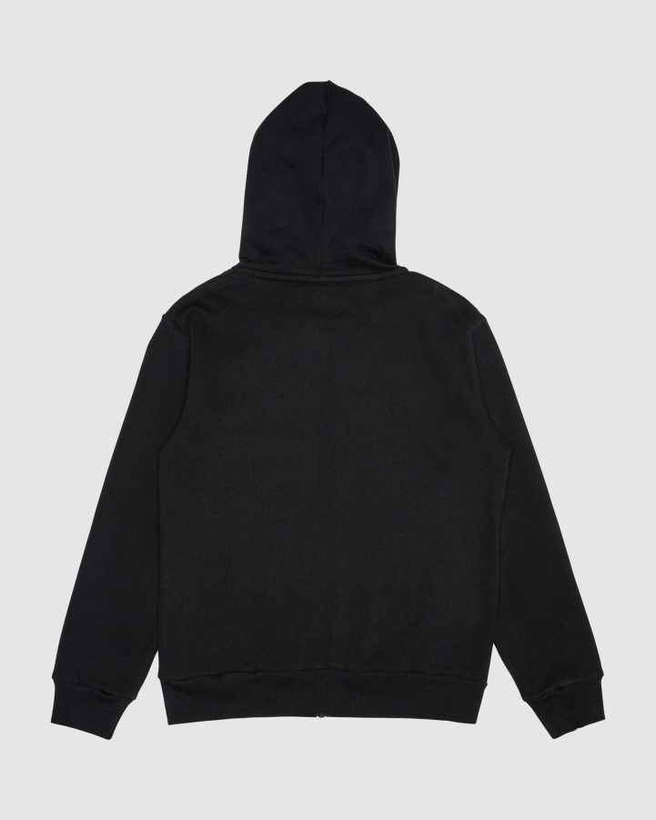 Classic Kids Zip Hoody Black Fila