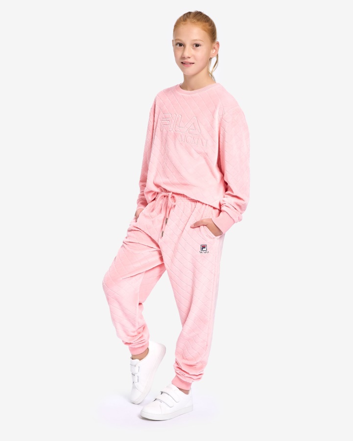 Kid's Sloane Pant Fila Pale Rose