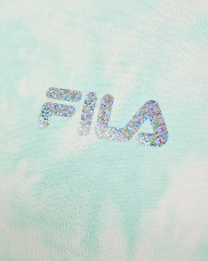 Mint Tie Dye Fila Frankie Tank Dress