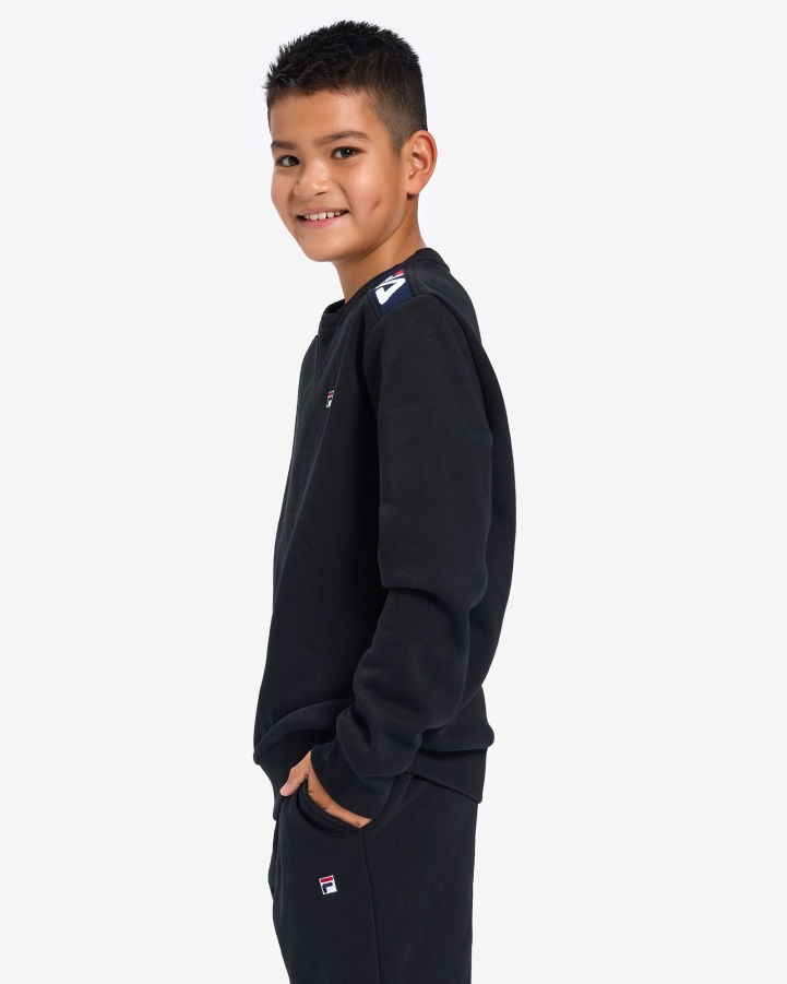 Kid's Badge 2.0 Crew Black Fila