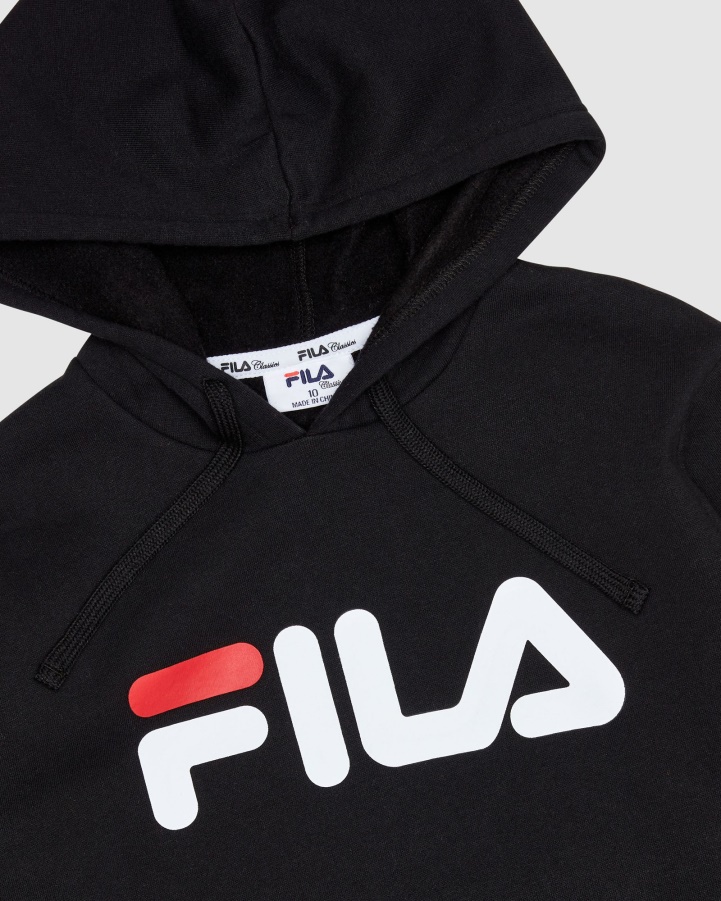 Classic Kid's Hood Fila Black