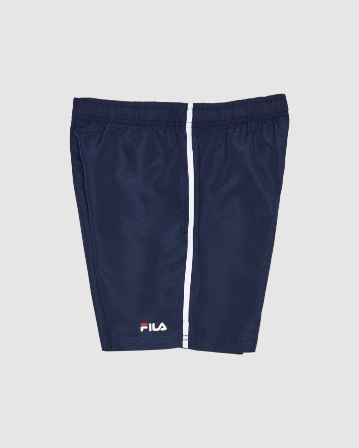 New Navy Classic Kid's Microfibre Short Fila
