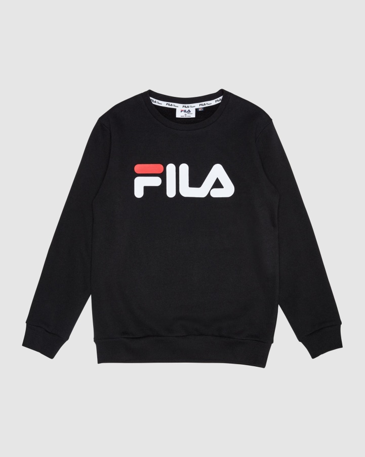 Fila Black Classic Kid's Crew