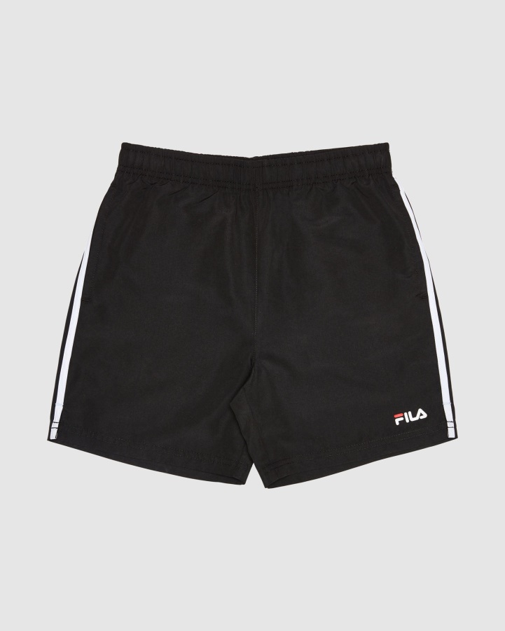 Classic Kid's Microfibre Short Black Fila
