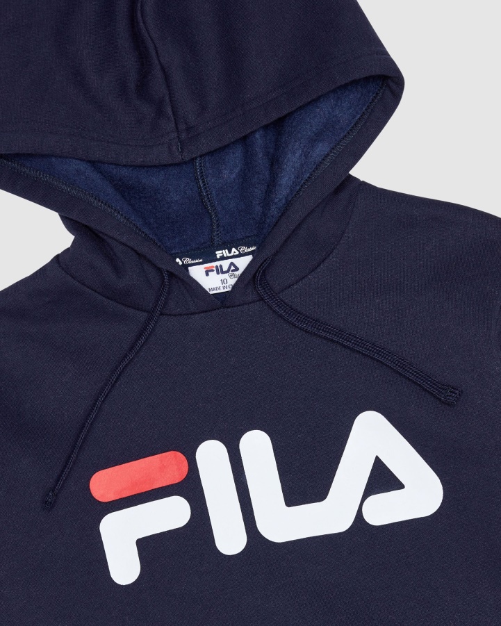 New Navy Classic Kid's Hood Fila