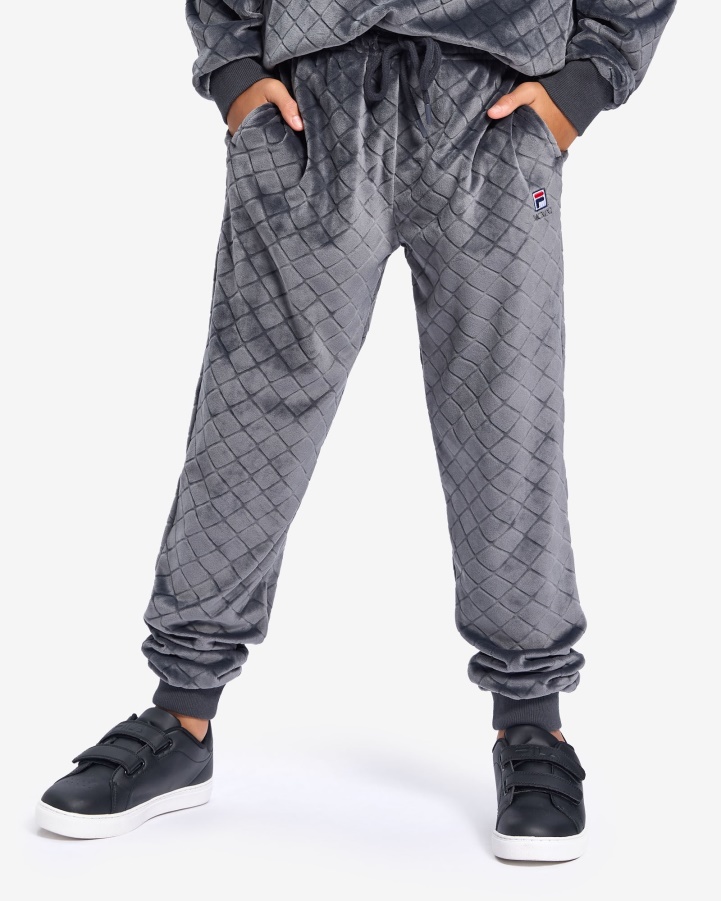 Kid's Sloane Pant Fila Black Oyster