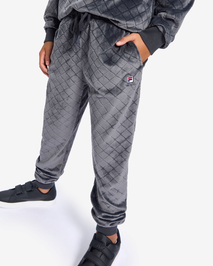 Kid's Sloane Pant Fila Black Oyster