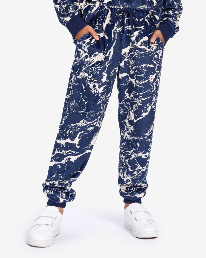 Fila Navy Marble Kid's Sloane Pant