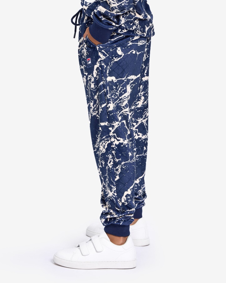 Fila Navy Marble Kid's Sloane Pant