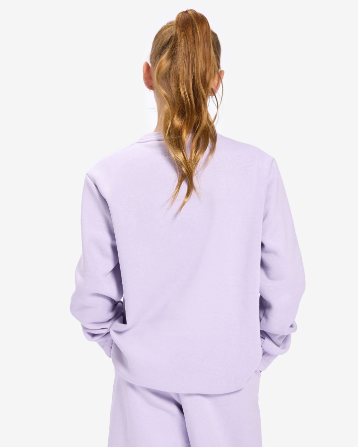 Pastel Lilac Fila Kid's Badge 2.0 Crew