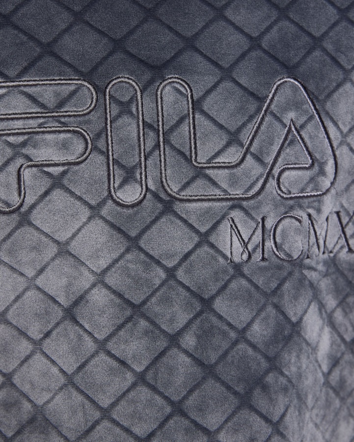 Kid's Sloane Crew Black Oyster Fila