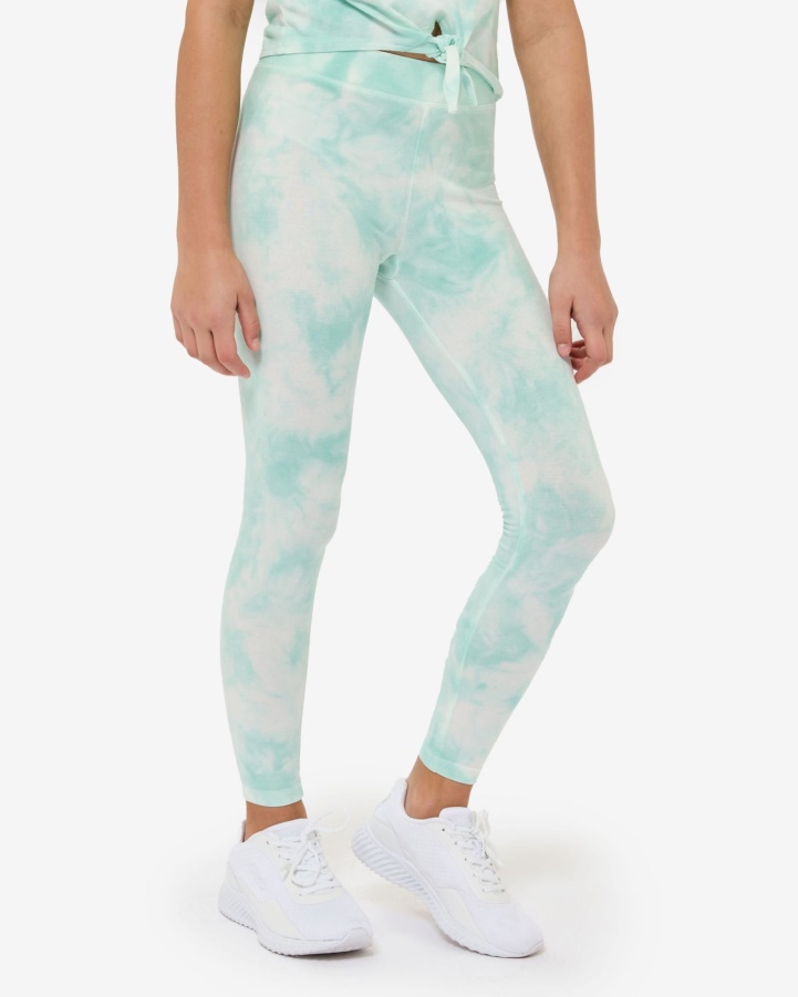 Mint Tie Dye Fila Frankie Tights
