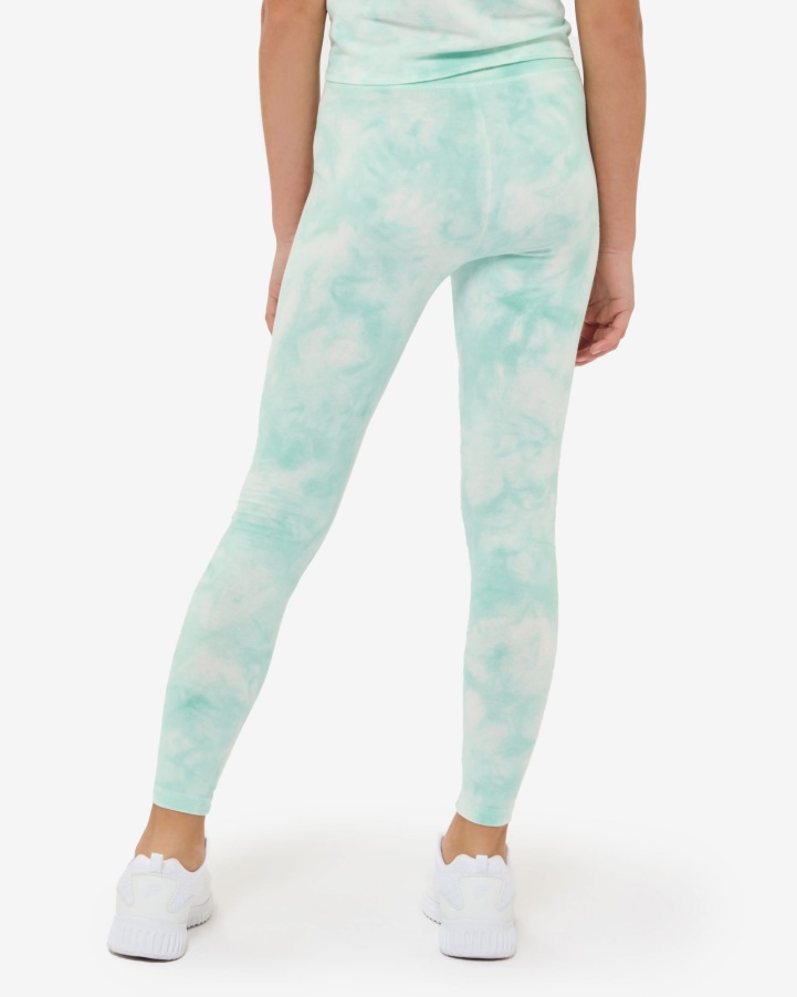 Mint Tie Dye Fila Frankie Tights