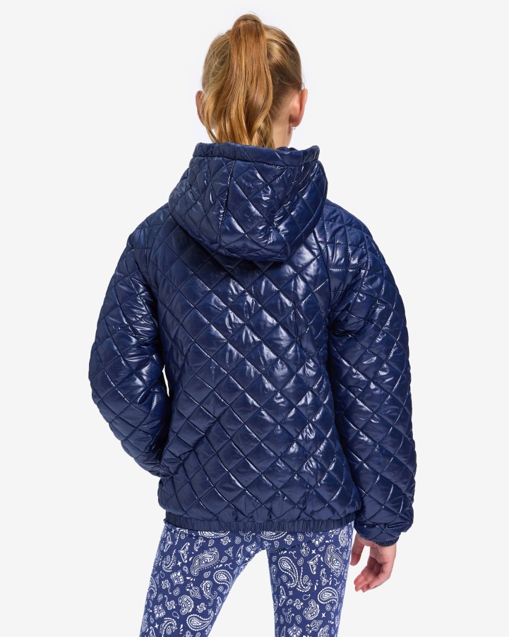 New Navy Girl's Natasha Puffa Fila