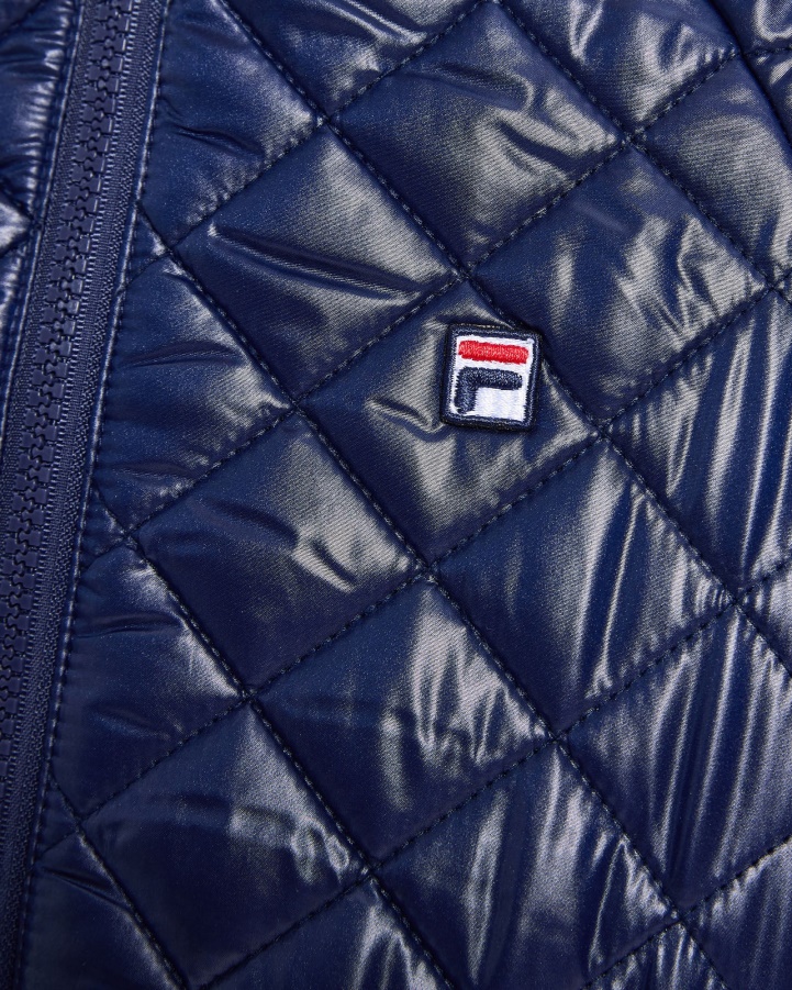 New Navy Girl's Natasha Puffa Fila